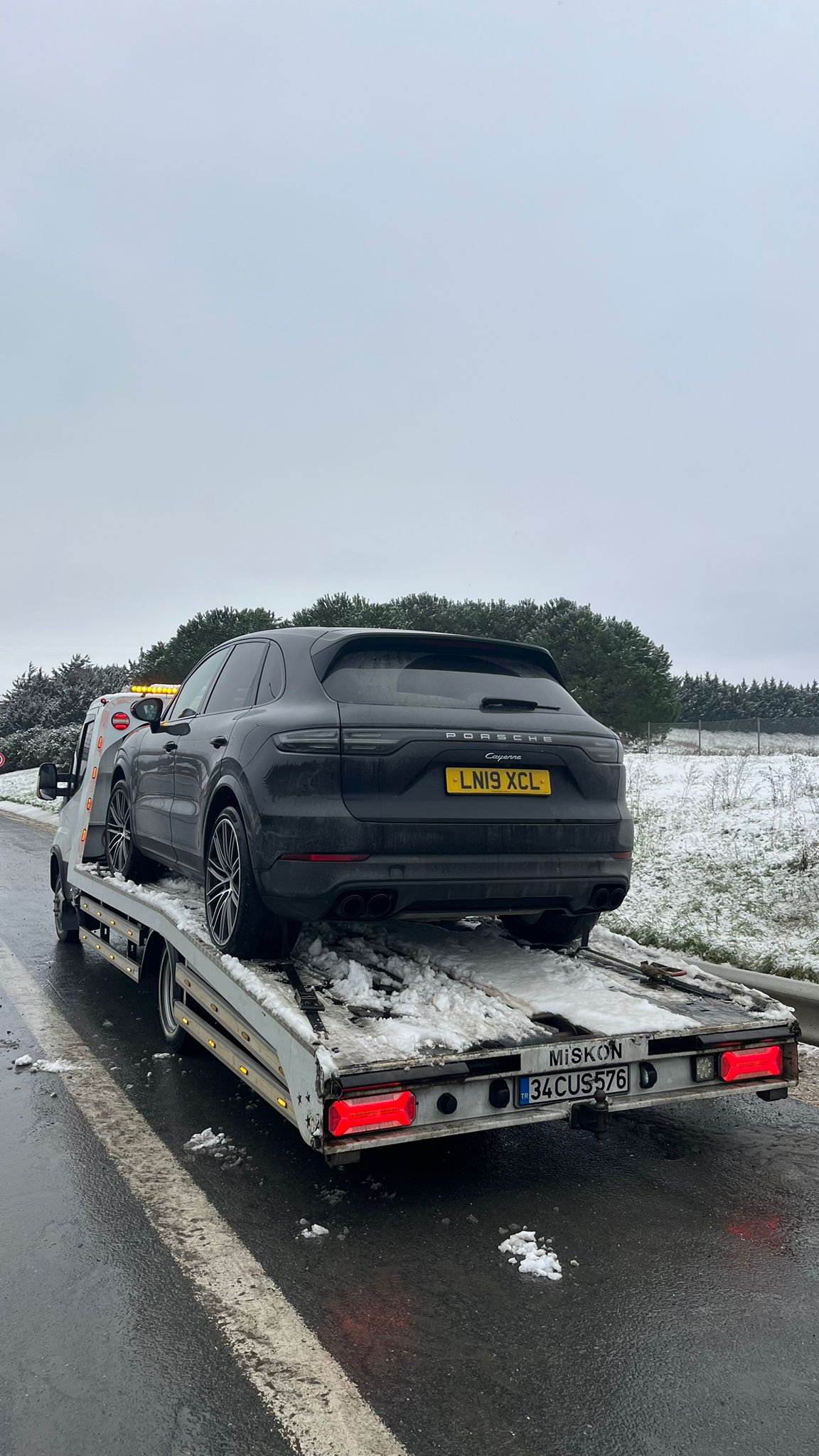 Kuzey Marmara Otoyolu lüks araç taşıma