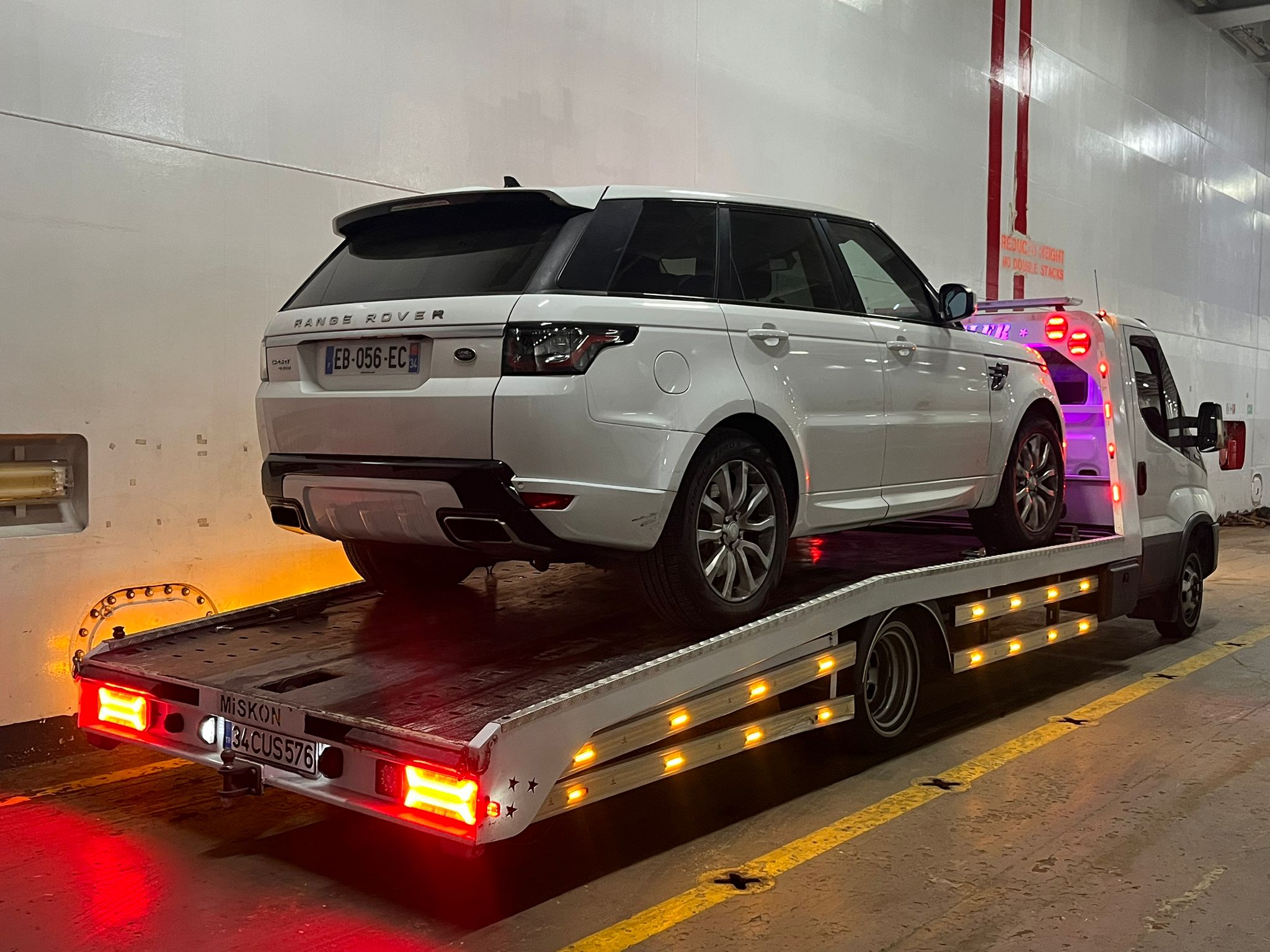 Türkiye'den Avrupa'ya yurt dışı araç taşıma